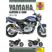 Haynes Reparationshandbok, Yamaha XJR 1200 & 1300 95-06, Universal, 3981, 9780857339904