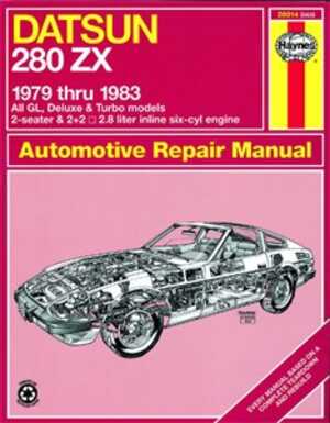 Haynes Reparationshandbok, Datsun 280zx, Universal, 28014