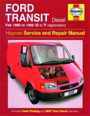 Haynes Reparationshandbok, Ford Transit Diesel, Universal, 3019