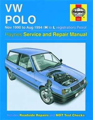 Haynes Reparationshandbok, Vw Polo Petrol, Universal, 3245