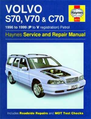 Haynes Reparationshandbok, Volvo S70, V70 & C70 Petrol, Universal, 3573