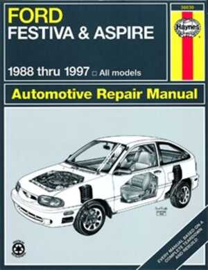 Haynes Reparationshandbok, Ford Festiva & Aspire, Universal, 36030