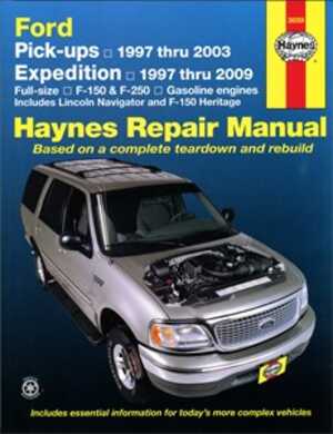 Haynes Reparationshandbok, Ford Expedition, F-150 & F-250, Universal, 36059