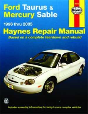 Haynes Reparationshandbok, Ford Taurus & Mercury Sable, Universal, 36075