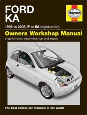 Haynes Reparationshandbok, Ford Ka, Universal, 978 0 85733 5 678