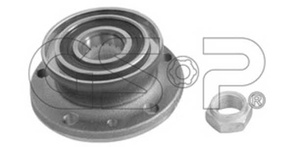 Hjullagersats, Bakaxel, Bakaxel, båda sidor, alfa romeo 147, 156, 156 sportwagon, gt, 51757885