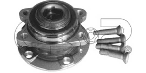 Hjullagersats, Bakaxel, audi a6 c6, a6 c6 avant, 4F0598611A, 4F0598611B