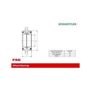 Hjullagersats, Bakaxel, bmw 2 coupé [f22, f87], 3 [f30, f80], 4 cabriolet [f33, f83], 4 coupé [f32, f82], 2 282 675, 2282675, 3