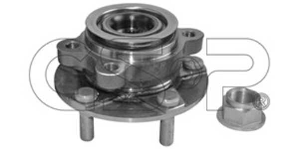 Hjullagersats, Framaxel, Fram, höger eller vänster, nissan,renault, 402022560R, 40202BA60A, 40202EN010, 40202JG000, 40202JG01A,