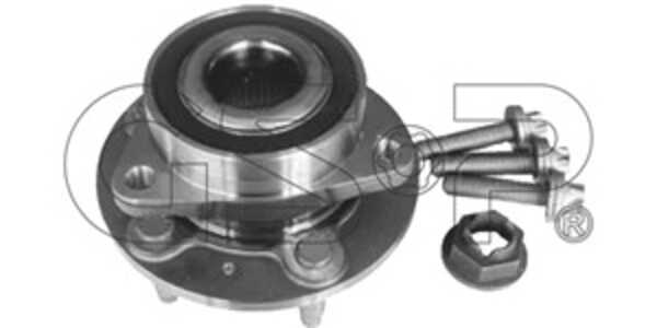 Hjullagersats, Framaxel, Fram, höger eller vänster, chevrolet,opel,vauxhall, 13502829, 13583479, 328001, 328007, 328021, 328038