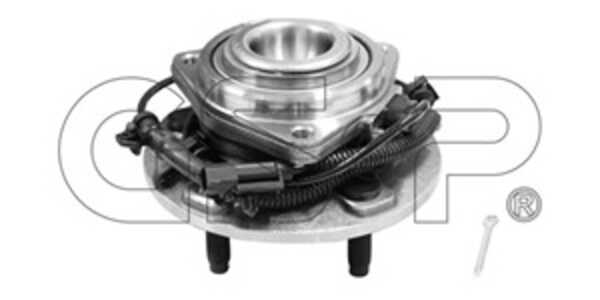 Hjullagersats, Framaxel, jeep commander, grand cherokee iii, 52089434AA, 52089434AB, 52089434AC, 52089434AD, 52089434AE