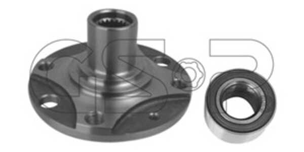 Hjullagersats, Framaxel, daewoo lanos, lanos sedan, nexia, nexia sedan, 326169, 326178, 326197, 90157724, 90498610, 93271759, 9