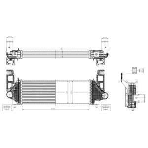 Intercooler, , 52014947AB, 52014947AC