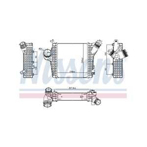 Intercooler, Höger, Vänster, audi q7, q8, vw touareg, 4M0145804AQ, 4M0145804BR, 4M0145804P