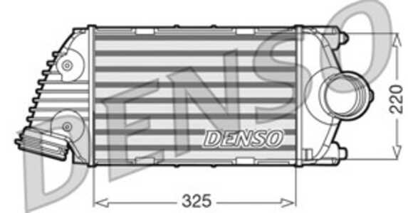 Intercooler, Höger, porsche 911, 911 cabriolet, 99711064070