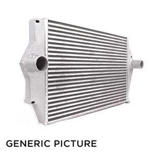 Intercooler, Höger, porsche macan, 95B145804A, 95B145804B