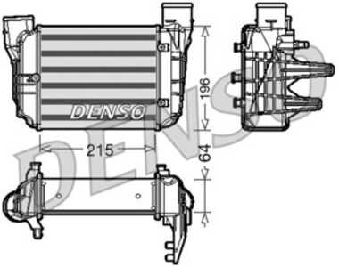 Intercooler, audi a4 b6, a4 b6 avant, a4 b6 cabriolet, a4 b7, a4 b7 avant, seat exeo, exeo st, 8E0145805N