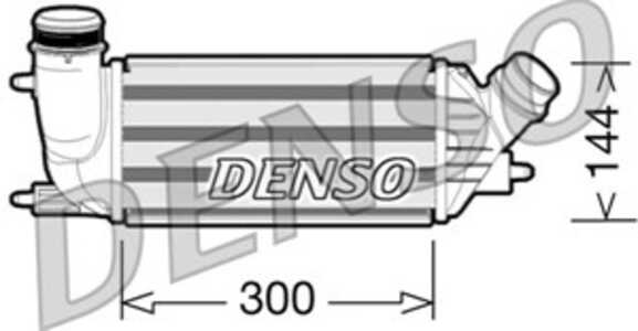 Intercooler, citroën jumpy ii, jumpy skåp ii, fiat scudo buss, scudo flak/chassi, scudo skåp, peugeot 807, expert skåp, expert 