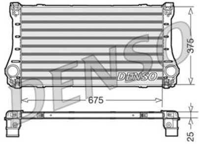 Intercooler, toyota avensis kombi, avensis sedan, 179400R030