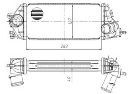 Intercooler, mini mini, 17517798204