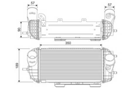 Intercooler, kia sportage iv, 282712F650, 28271-2F650