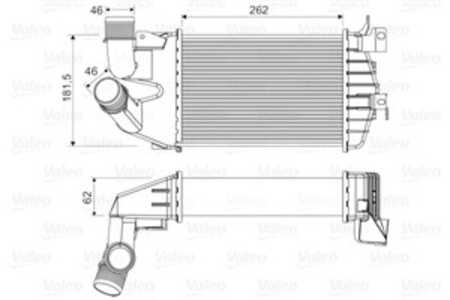 Intercooler, opel,vauxhall, 13213402, 6302072, 6302076, 93187214