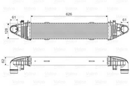 Intercooler, mercedes-benz, 2045000100, A2045000100