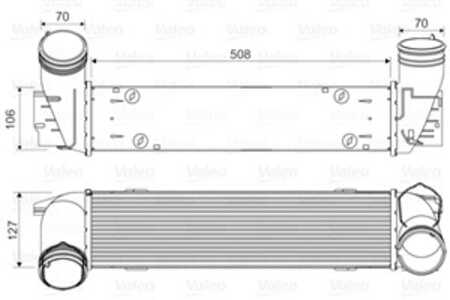 Intercooler, bmw, 17 51 7 540 035, 17 51 7 800 682, 17517540035, 17517800682