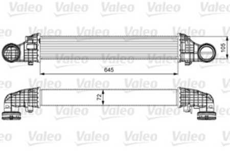 Intercooler, mercedes-benz cls [c219], e-klass [w211], e-klass t-model [s211], 2115002602, 2115003902, A2115002602, A2115003902