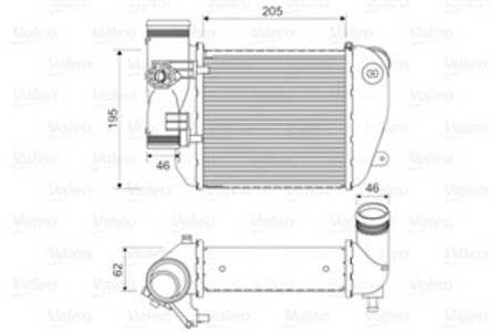 Intercooler, audi a6 allroad c6, a6 c6, a6 c6 avant, a8 d3, 4F0145805AF, 4F0145805E