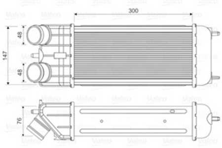 Intercooler, citroën c2, c3 i, c3 ii, c3 picasso, peugeot 1007, 207, 207 cc, 207 skåp/halvkombi, 207 sw, 0384-J4, 0384-N1, 384J