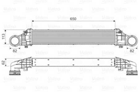 Intercooler, mercedes-benz e-klass [w211], e-klass t-model [s211], 2115001102, A2115001102