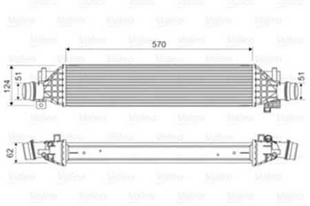 Intercooler, opel mokka / mokka x, vauxhall mokka / mokka x, 1302263, 95026333