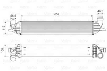 Intercooler, renault laguna iii, laguna coupé, laguna grandtour iii, 144960001R