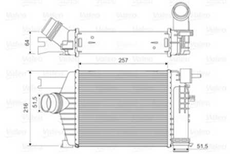 Intercooler, dacia duster, renault captur i, clio iv, clio grandtour iv, clio skåp / kombi iv, clio skåp/halvkombi iv, 14496138