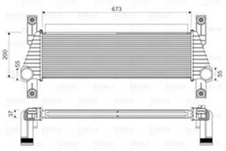 Intercooler, ford ranger, 1721847, 1725623, 1D0113550A, 1D01-13-550A, 5245753, 5266887, 5271339, AB399L440AB, AB399L440AC, AB39