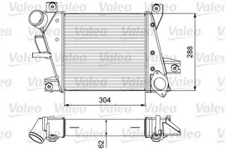 Intercooler, nissan x-trail i, 14461ES60A, 14461-ES60A, 14461ES61A, 14461-ES61A, 14461ES61C, 14461-ES61C