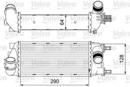 Intercooler, fiat 500, 500 c, panda, panda van, 51855481