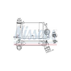 Intercooler, nissan qashqai suv ii, renault kadjar, kangoo minibus,  minivan iii, kangoo skåp/stor limousine iii, 144614ED1A