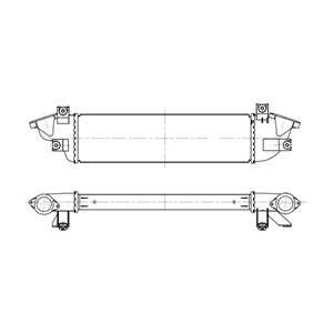 Intercooler, fiat fullback pick-up, mitsubishi l200 / triton, pajero sport iii, 1530A161, 6000605338
