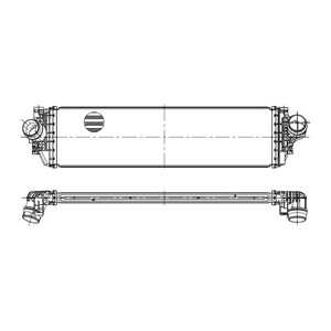 Intercooler, ford focus iv, focus sedan iv, focus turnier iv, 2214003, 2263372, 2405099, JX616K775AB, JX616K775AC, JX616K775AD