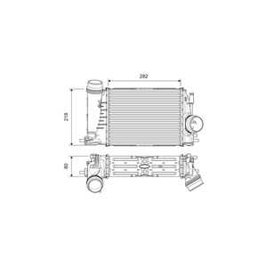 Intercooler, renault grand scénic iv, kadjar, megane grandtour iv, megane halvkombi iv, scénic iv, 144962803R