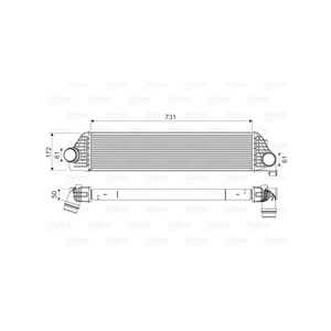 Intercooler, nissan,opel,renault,vauxhall, 144960015R, 2141000Q0D, 21410-00Q0D, 4420575, 7485120579, 93168279