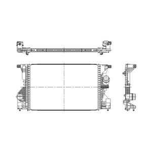 Intercooler, mercedes-benz, 2475006100, 247500610068, A2475006100