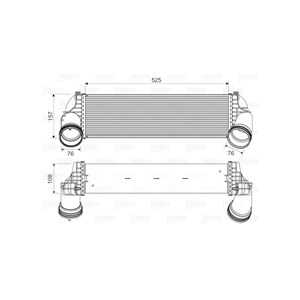 Intercooler, bmw x5 [e70, f15, f85], x6 [e71, e72, f16, f86], 17 51 7 533 475, 17 51 7 809 321, 17517533475, 17517809321, 78093