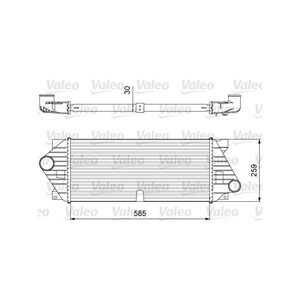 Intercooler, mercedes-benz m-klass [w163], 1635000500, 1635000700, A1635000500, A1635000700