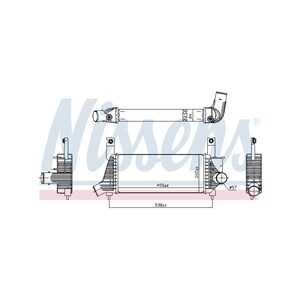 Intercooler, nissan np300 navara, np300 navara flak/chassi, pathfinder iii, pathfinder van iii, 144615X00A