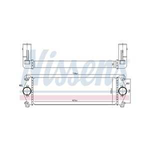 Intercooler, renault master pro flak/chassi, master pro skåp, renault trucks mascott flak/chassi, mascott skåp, 50 10 619 437, 