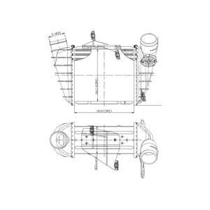 Intercooler, seat cordoba, ibiza iii, skoda fabia i, fabia combi i, fabia praktik i, fabia sedan i, vw polo, 6Q0145804