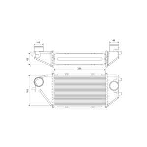 Intercooler, honda cr-v ii, fr-v, 19710RJLE01, 19710-RJL-E01, 19710RMAE01, 19710-RMA-E01